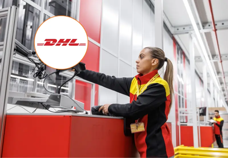Працівник на логістичному складі DHL — 1