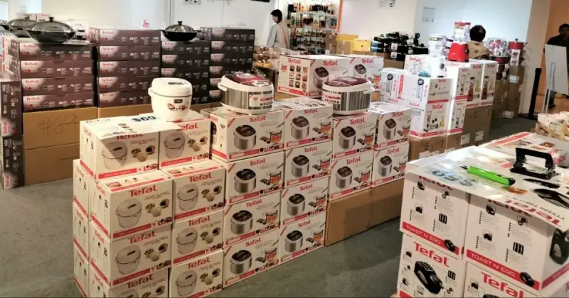 Пакувальник побутової техніки і посуду Tefal (Льєж)
