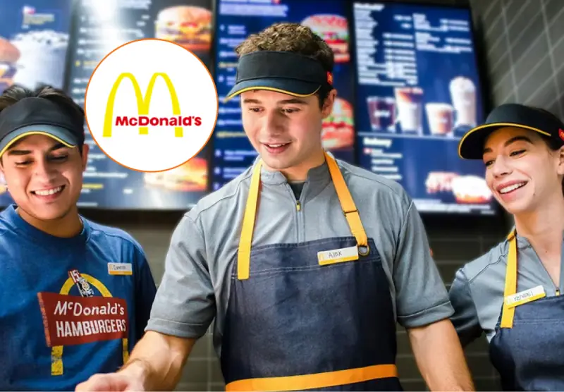 Працівник ресторану швидкого харчування McDonald’s — 1