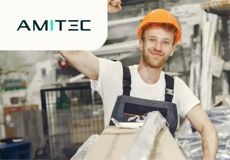 Пакування готової продукції на виробництві Amitec