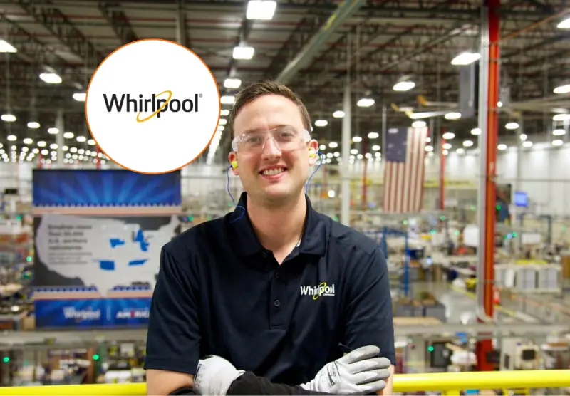 Працівник на виробництво побутової техніки Whirlpool — 1