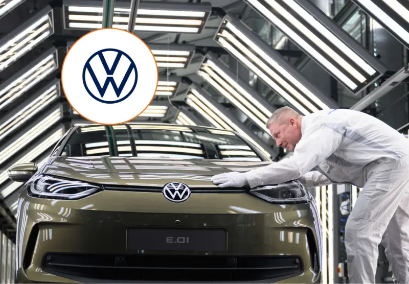 Работник на автомобильном производстве Volkswagen — 1