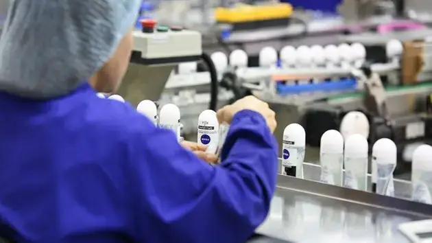 Лінія фасування косметики Nivea