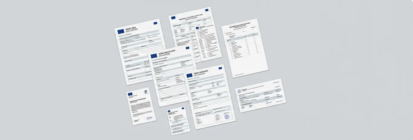 Документы на рабочую визу в Европу — анкета и перечень документов